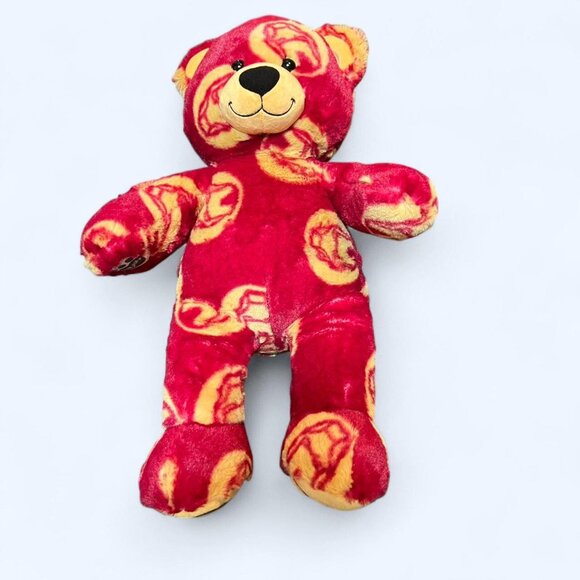 2014 Build-A-Bear Marvel Avengers Iron Man Teddy Bear Plush 16” Friend BAB - Picture 2 of 8